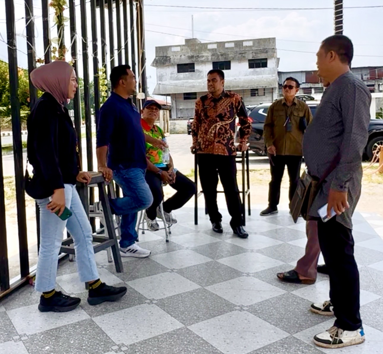 Kadiskopar Kota Dumai Lakukan Monitoring Kampung Kuliner Jaya Mukti