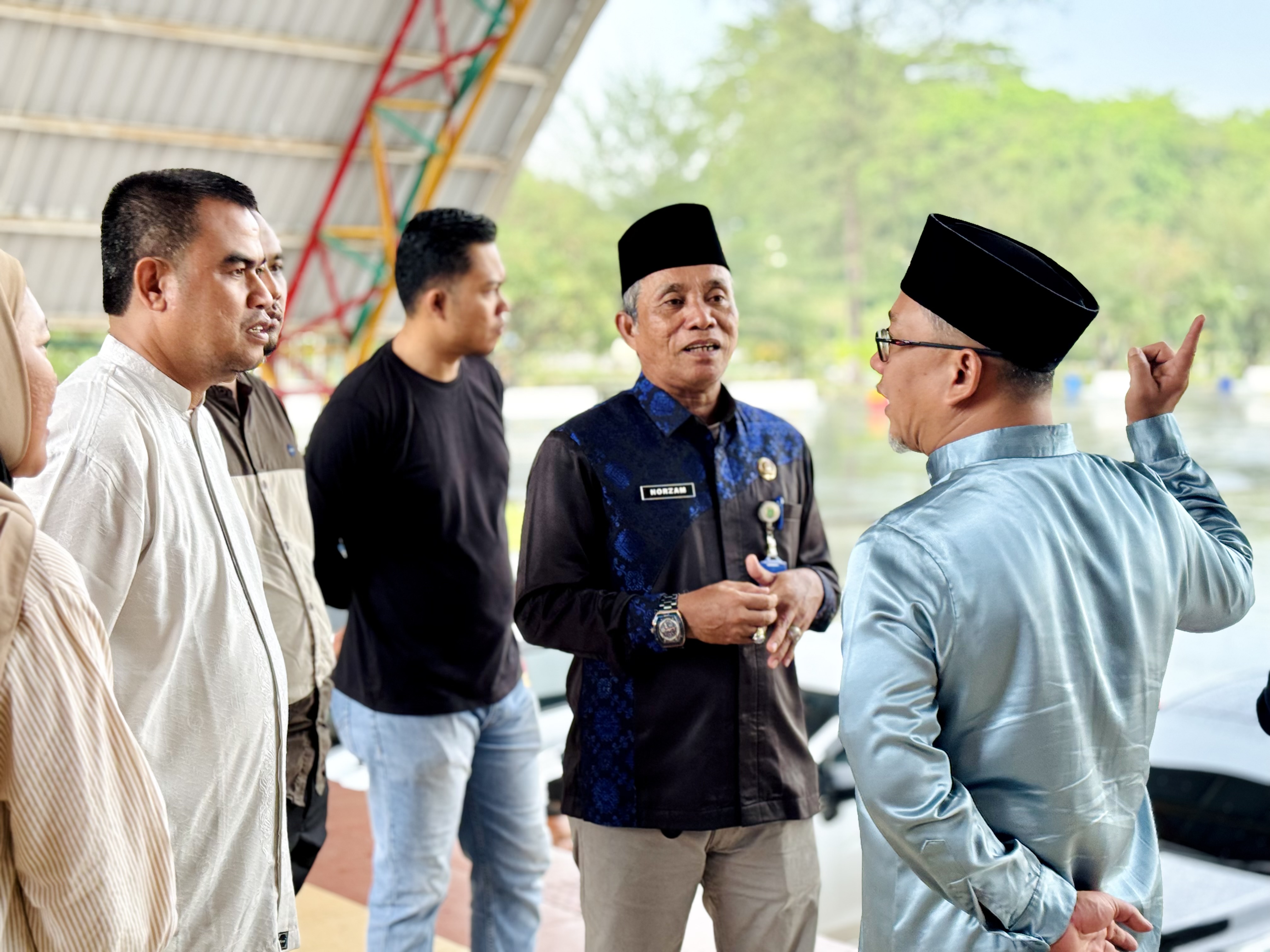 PERSIAPAN DUMAI EXPO 2026, SEKDA KOTA DUMAI TINJAU TAMAN BUKIT GELANGGANG