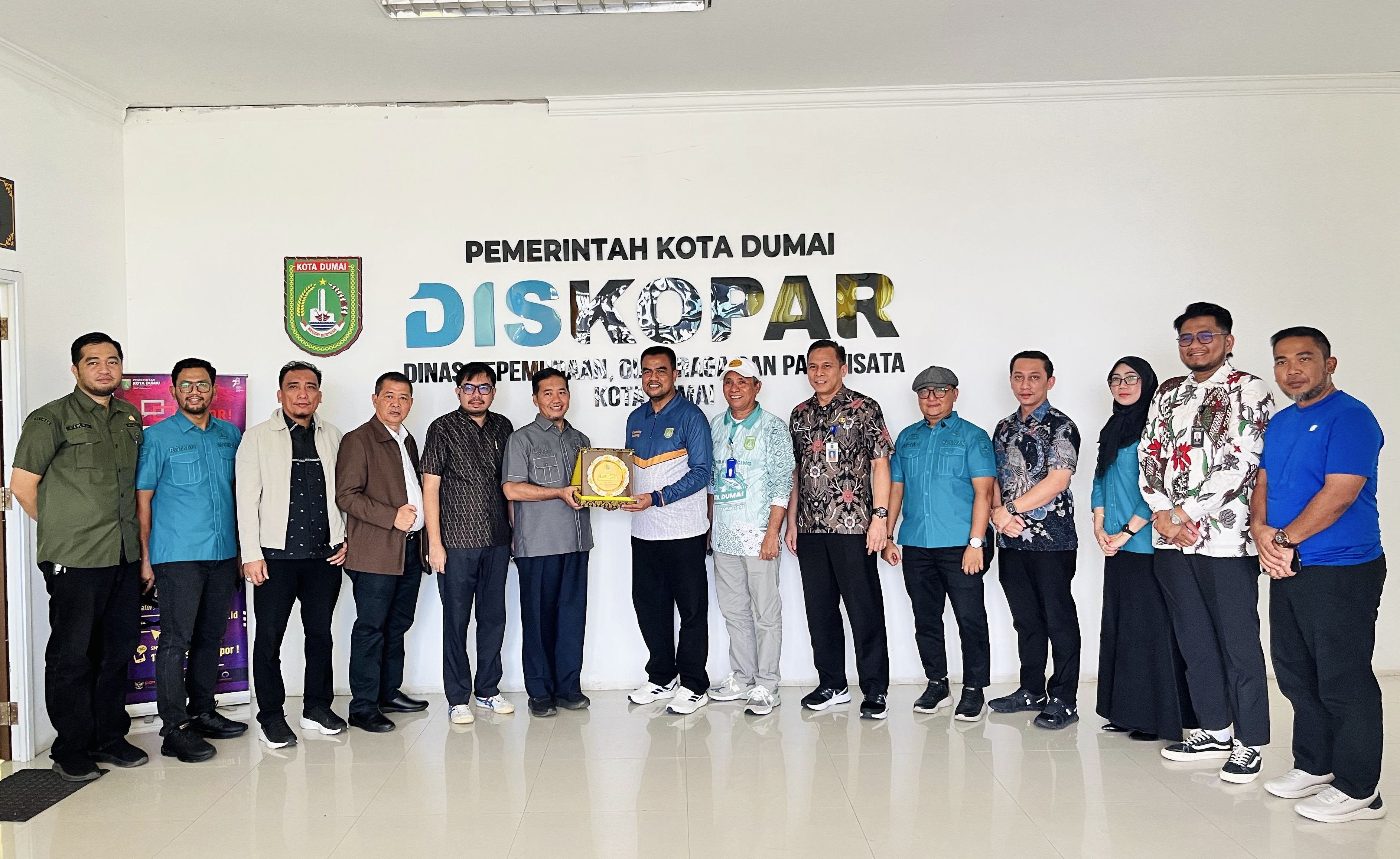 Ketua Komisi II DPRD Riau Kunjungi Diskopar Dumai, Bahas Cagar Budaya dan Kalender Event