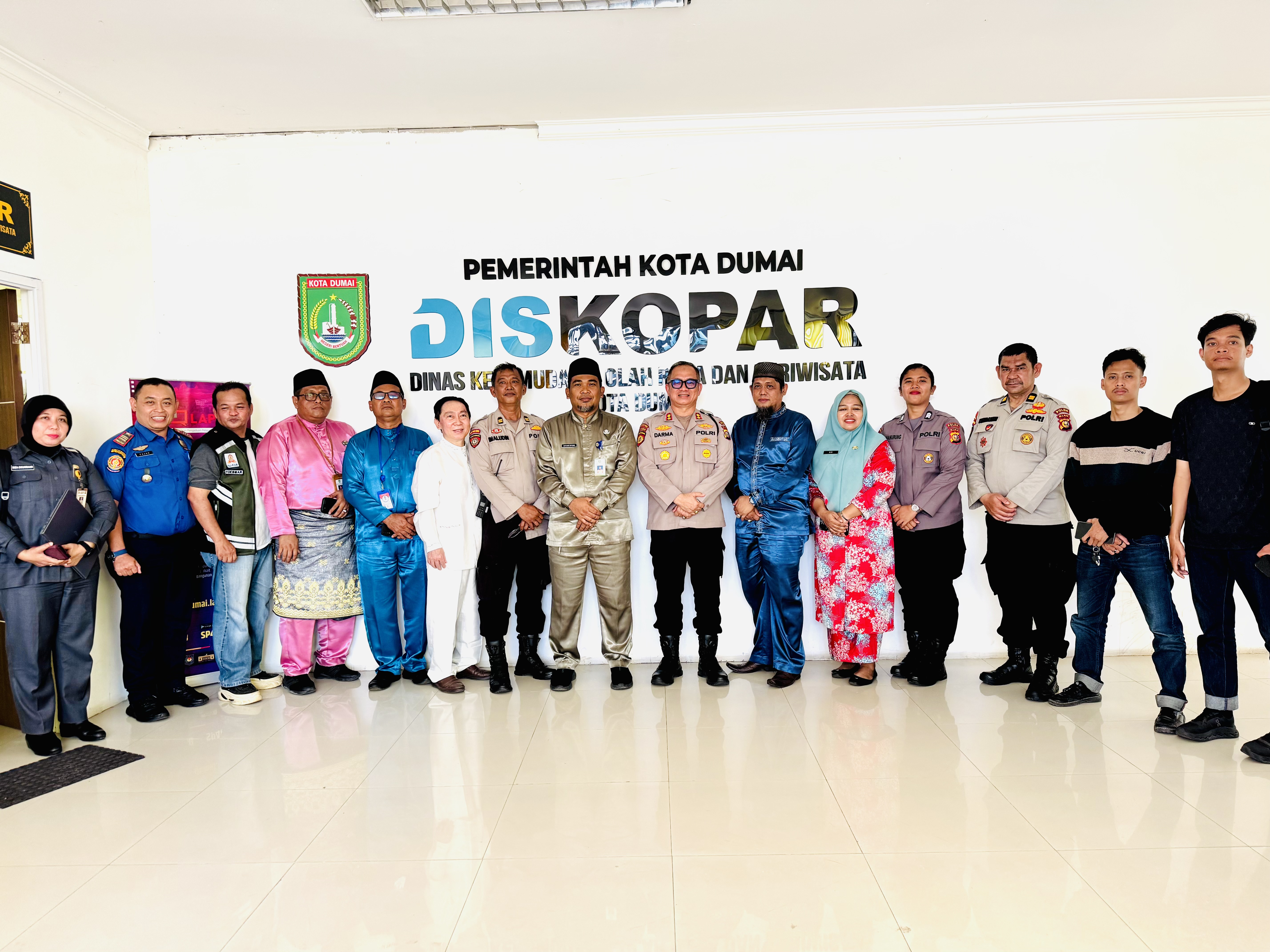 Tim Pamobvit Polda Riau Laksanakan Risk Assessment Kegiatan Dumai Expo