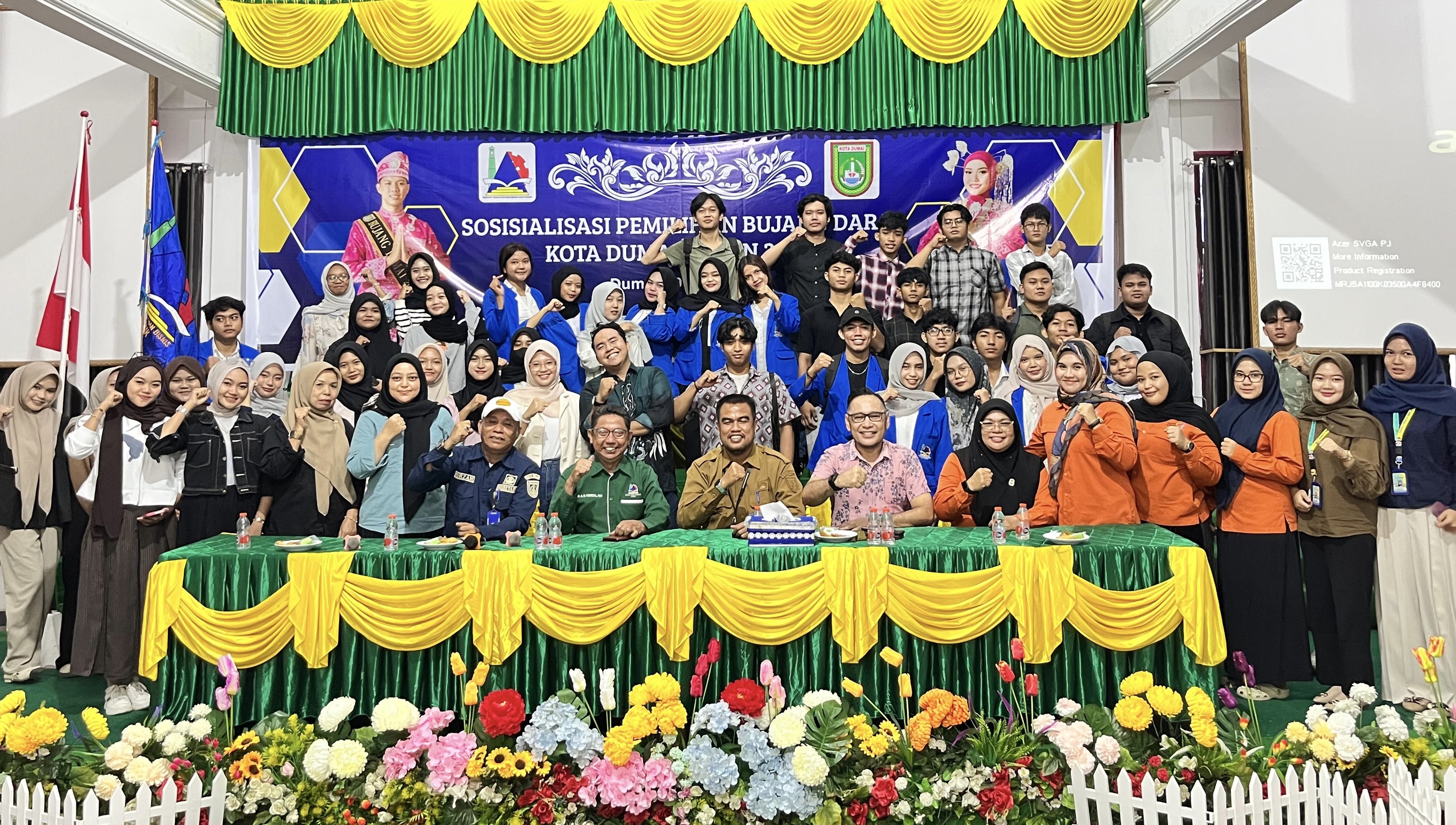 Sosialisasi Pemilihan Bujang dan Dara Dumai 2026 Disambut Antusias Mahasiswa