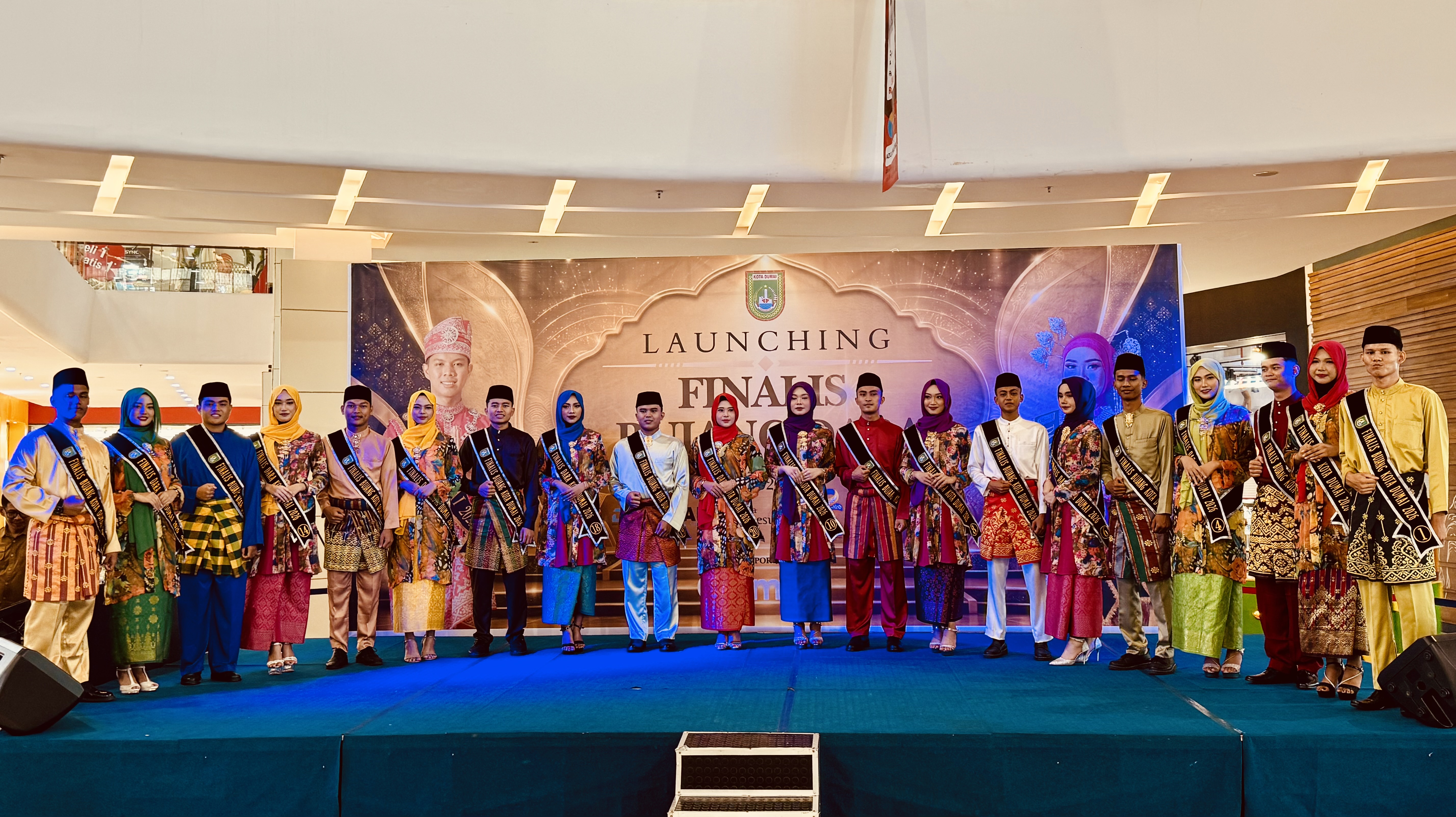 Wakil Wali Kota Dumai Launching 20 Finalis Bujang Dara Kota Dumai 2026, Siap Jadi Duta Pariwisata dan Budaya
