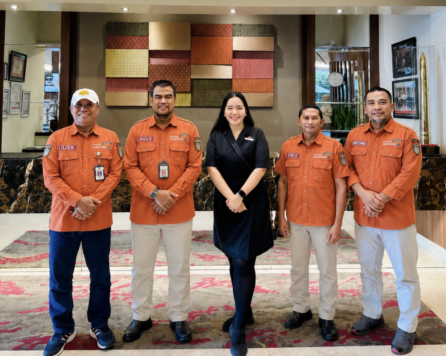 Kadiskopar Dumai Bersama Sekretaris, Kabid Pariwisata dan Kabid Olahraga Silaturahmi ke Grand Zuri Hotel, Pastikan Karantina Bujang Dara Digelar di Grand Zuri