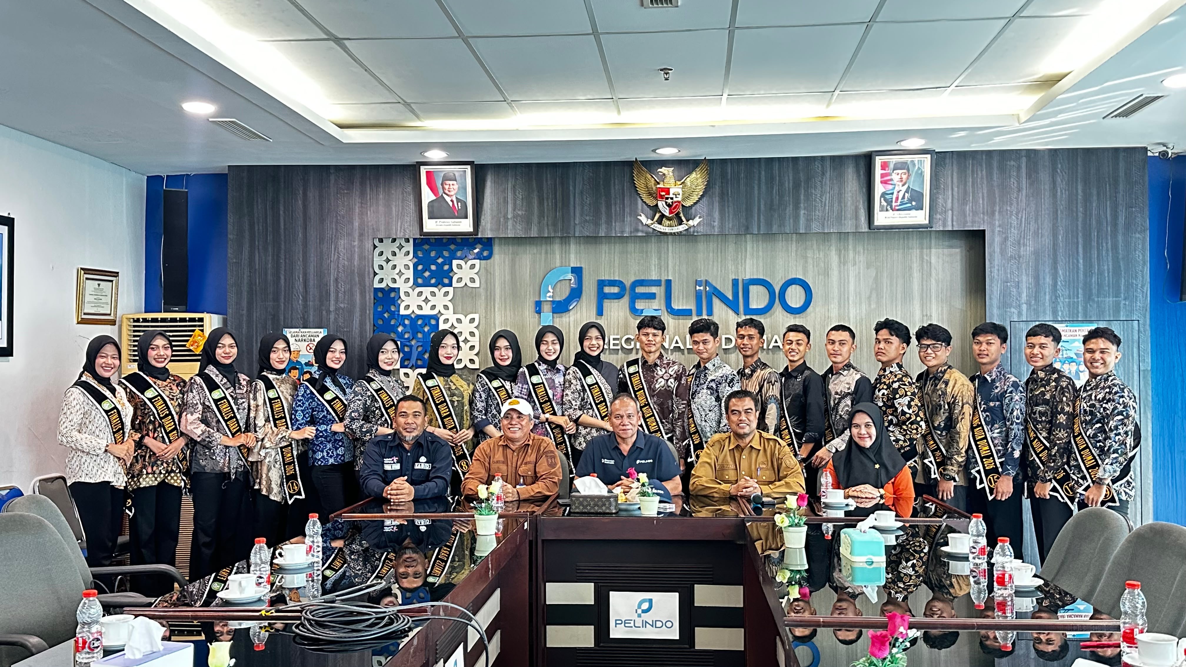 Finalis Bujang Dara Kota Dumai Kunjungi Pelindo Dumai, Perkuat Wawasan Kemaritiman dan Promosi Pariwisata